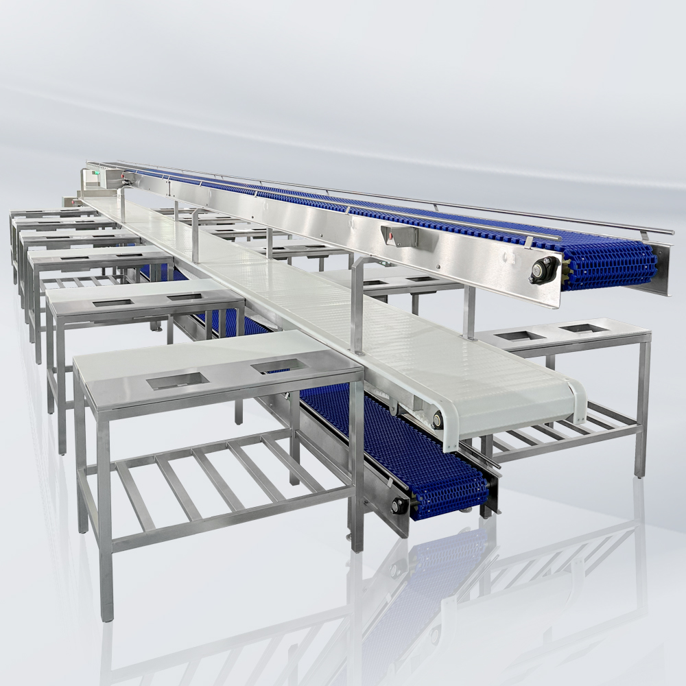 Double - layer Meat Cutting Line