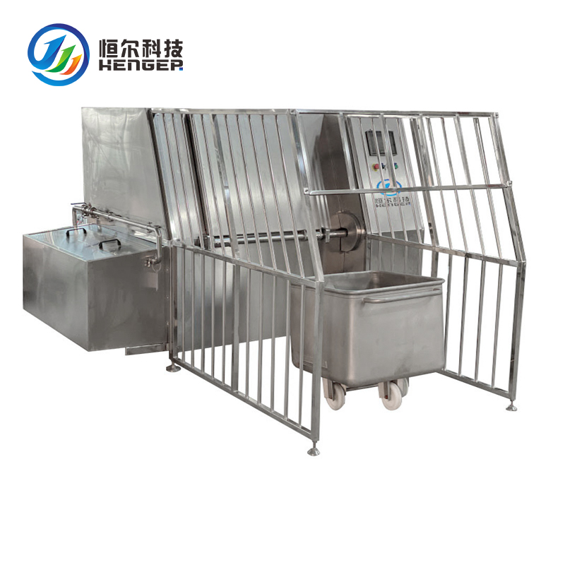 Henger 200L Meat Trolley Washing Machine - SUS304 Automatic High Pressure Sanitizer for Slaughterhouse