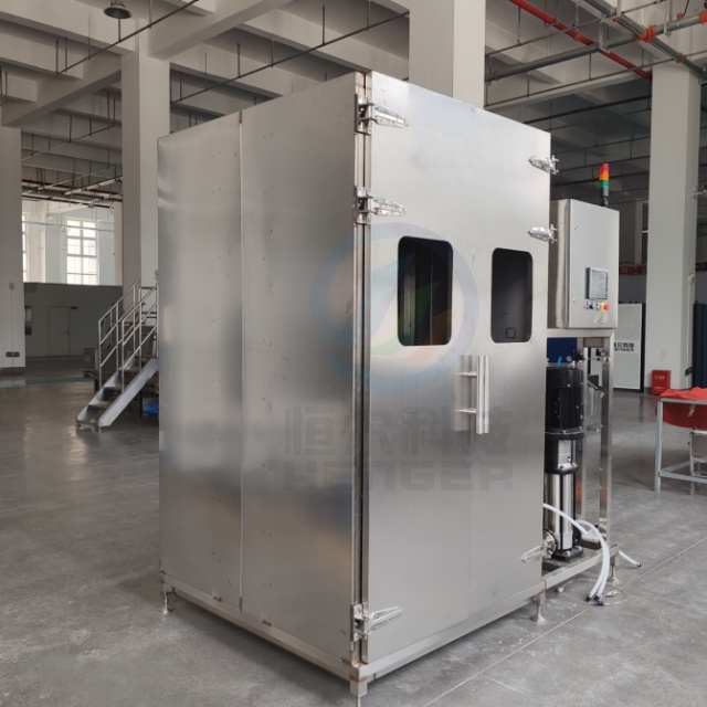 Industrial Cleaning Equipment Food Stainless Steel Cart Trolley Washer Smoking Frame Washing Machine 