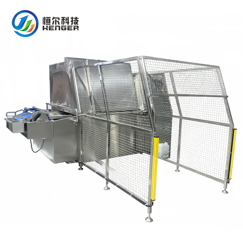Henger 200L Meat Trolley Washing Machine - SUS304 Automatic High Pressure Sanitizer for Slaughterhouse