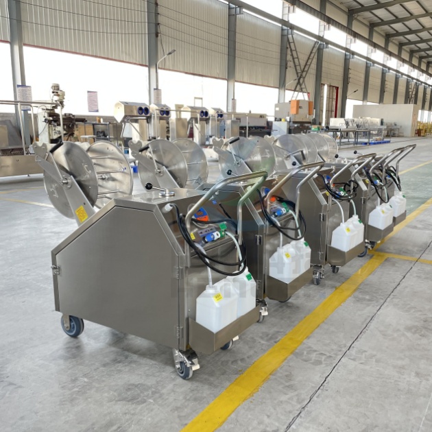  Meat and Beverage Processing Factory High Pressure Washer Multi-function Foam Cleaning Station 