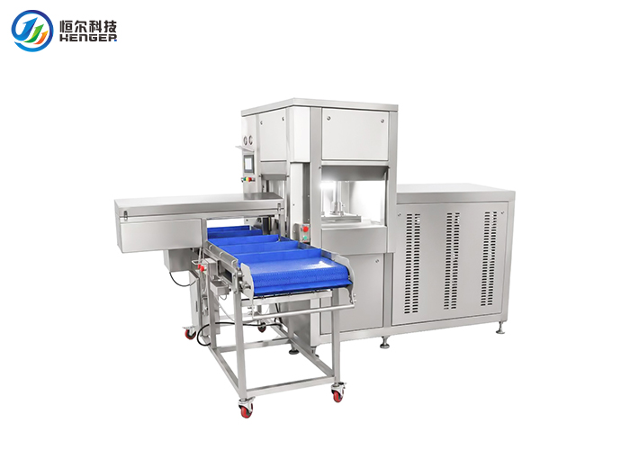 Meat Pressing Machine Automatic 3D Hydraulic Forming 10MPa SUS304 HE-3D SD Henger Group