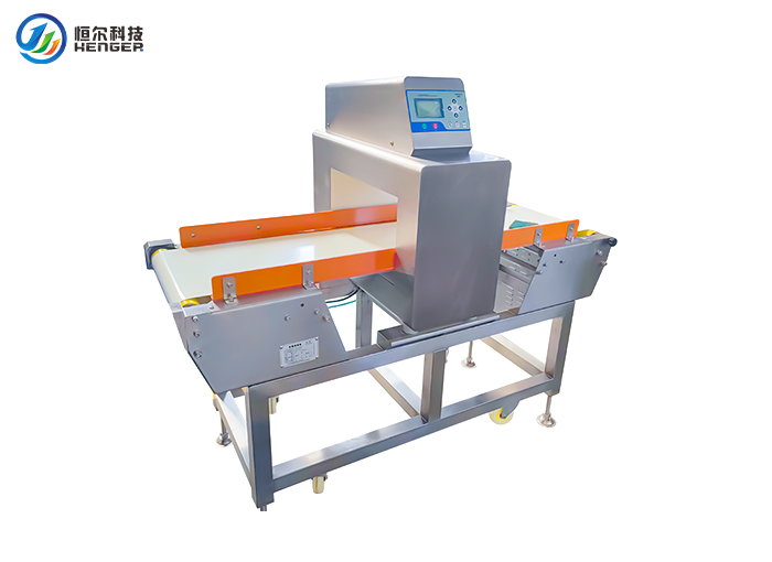 Food Metal Detector Conveyor Digital Fe1.0mm 500x150mm IP65 SUS304 HE-50-15 SD Henger Group