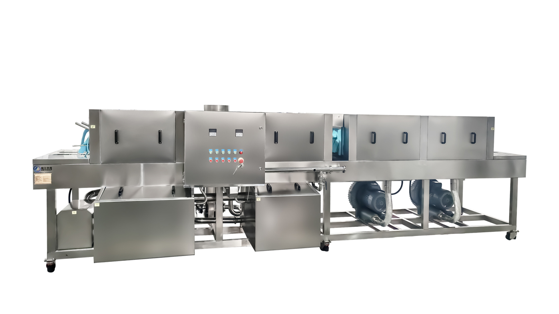 Automatic Tunnel-Type Box Washing Machine with Conveyor - SD Henger Group