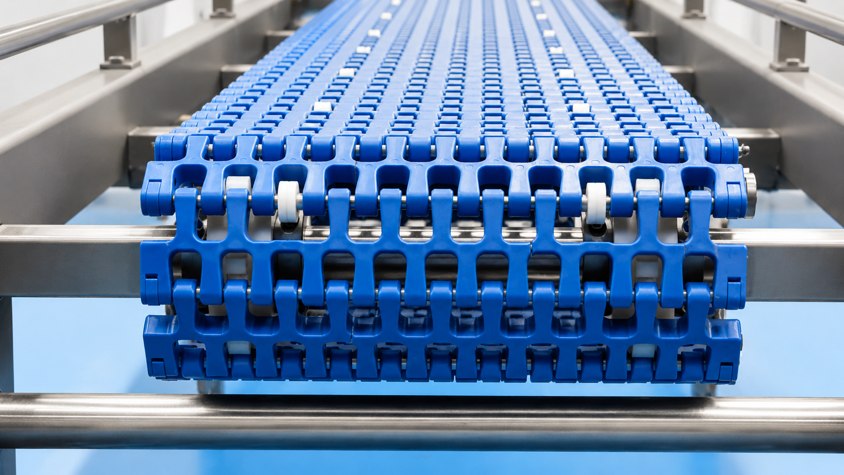 Food-Grade Meat Deboning & Cutting Conveyor Overall View